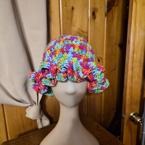 Multicolor Crochet Women's Hat